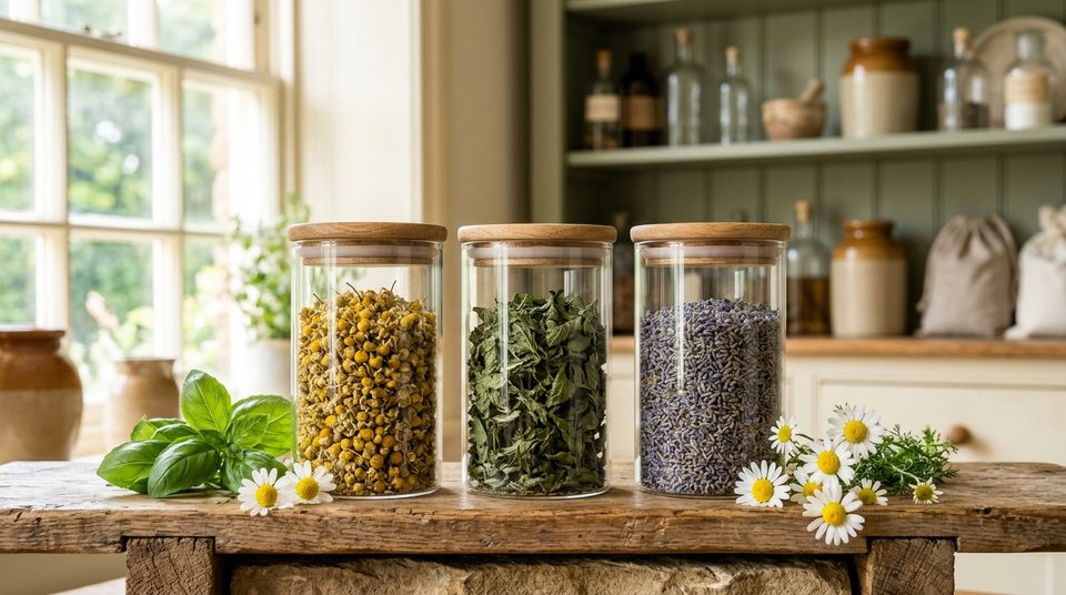 Your first herb cupboard
