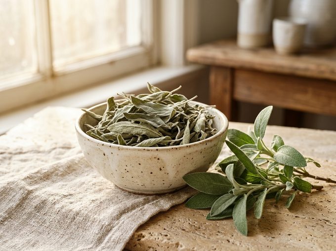 Garden Sage (Salvia officinalis)