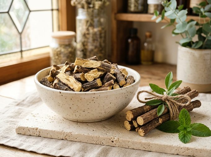 Licorice Root (Glycyrrhiza glabra)