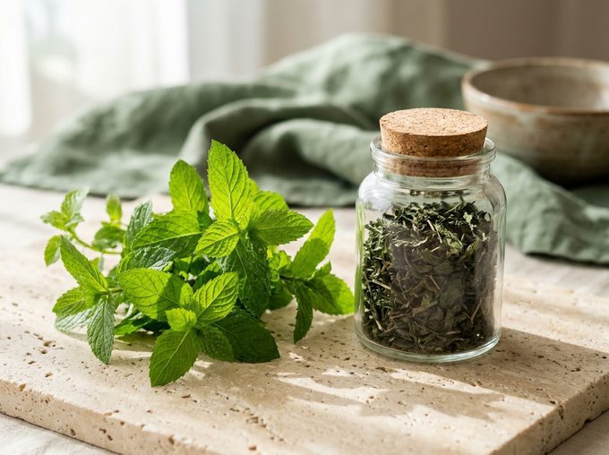 Peppermint (Mentha × piperita)